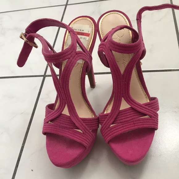 Jessica Simpson Strap Heels - Picture 3 of 6